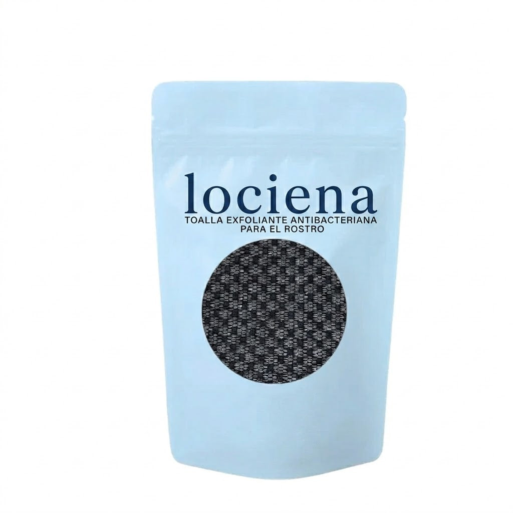 Toalla exfoliante para el rostro