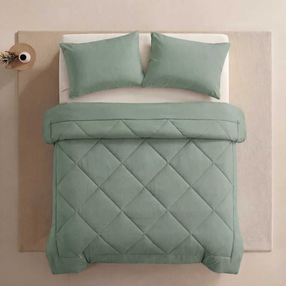 Lociena® Manta – El Edredón 2 en 1 de secado rápido que hace innecesaria la ropa de cama.