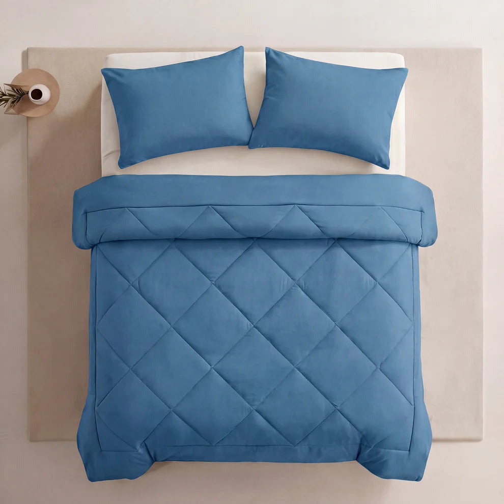 Lociena® Manta – El Edredón 2 en 1 de secado rápido que hace innecesaria la ropa de cama.