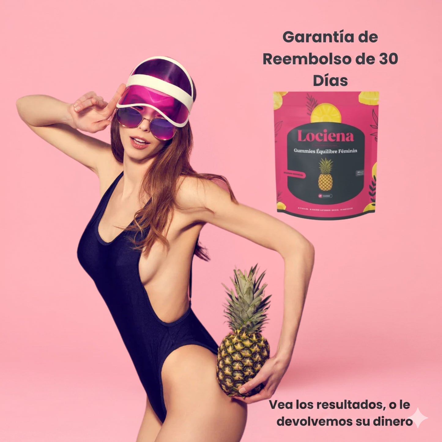 Gummies Equilibrio Femenino - Piña | 1 + 1 DE REGALO