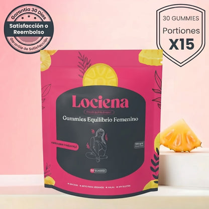 Gummies Equilibrio Femenino - Piña | 1 + 1 DE REGALO