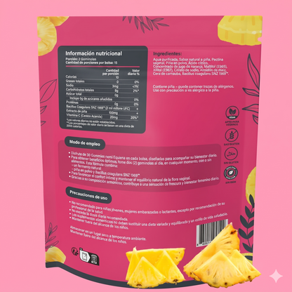 Gummies Equilibrio Femenino - Piña | 1 + 1 DE REGALO