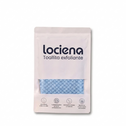 Toalla de ducha exfoliante lociena
