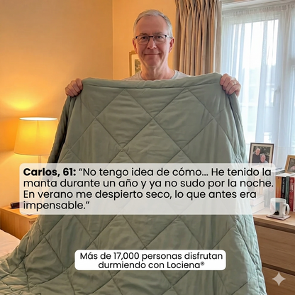 Lociena® Manta – El Edredón 2 en 1 de secado rápido que hace innecesaria la ropa de cama.