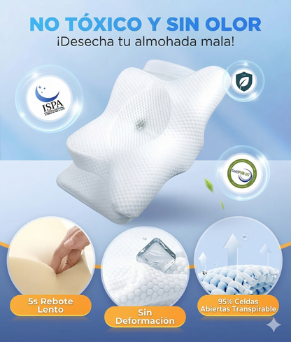 Lociena® Almohada cervical de espuma viscoelástica