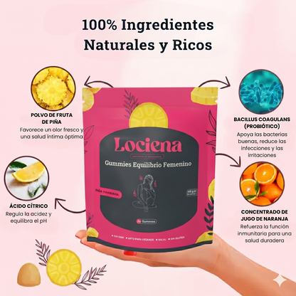 Gummies Equilibrio Femenino - Piña | 1 + 1 DE REGALO