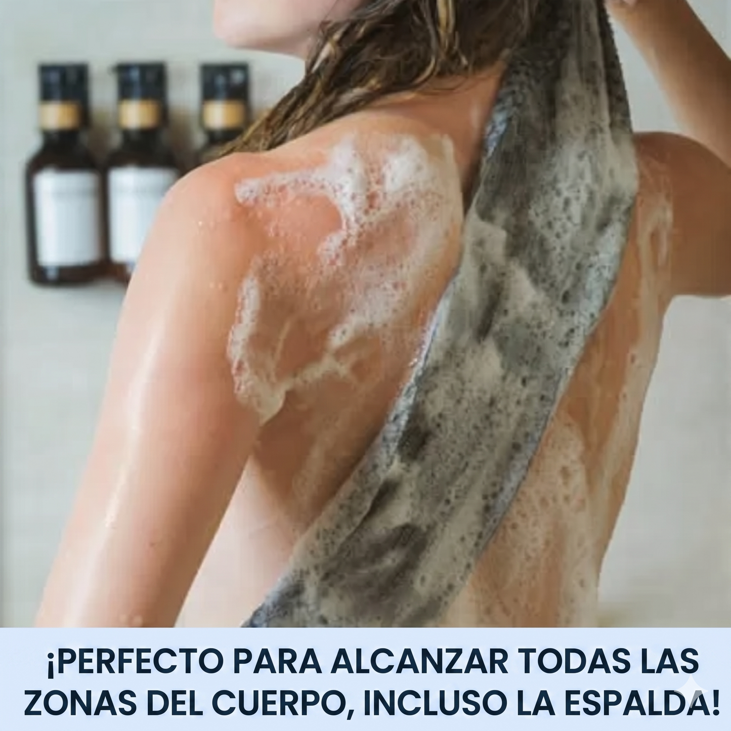 Toalla de ducha exfoliante lociena