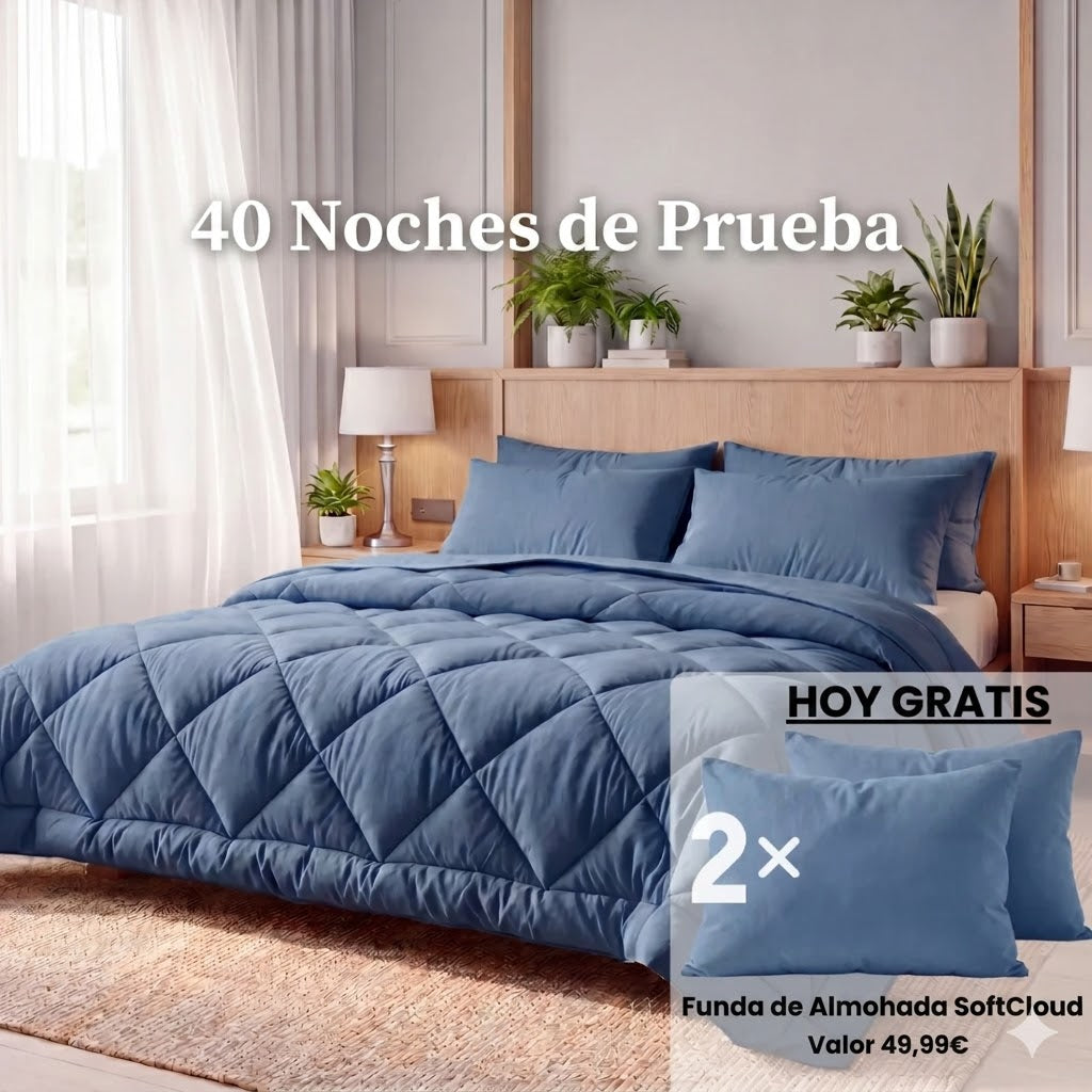 Lociena® Manta – El Edredón 2 en 1 de secado rápido que hace innecesaria la ropa de cama.